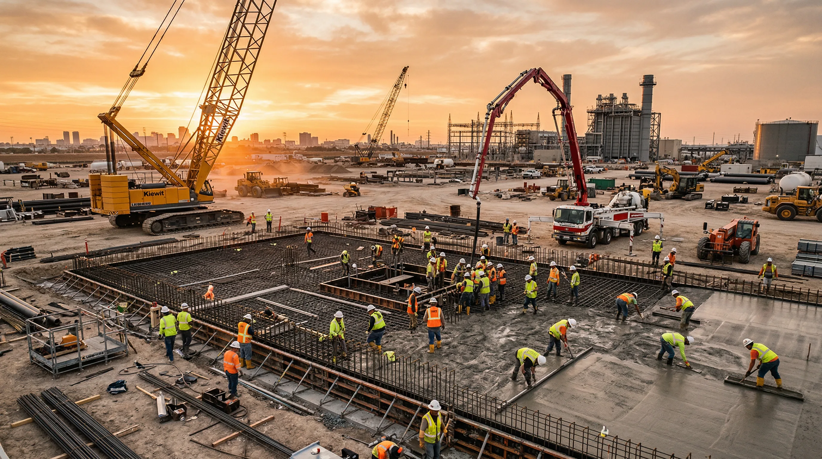 Industrial and civil construction