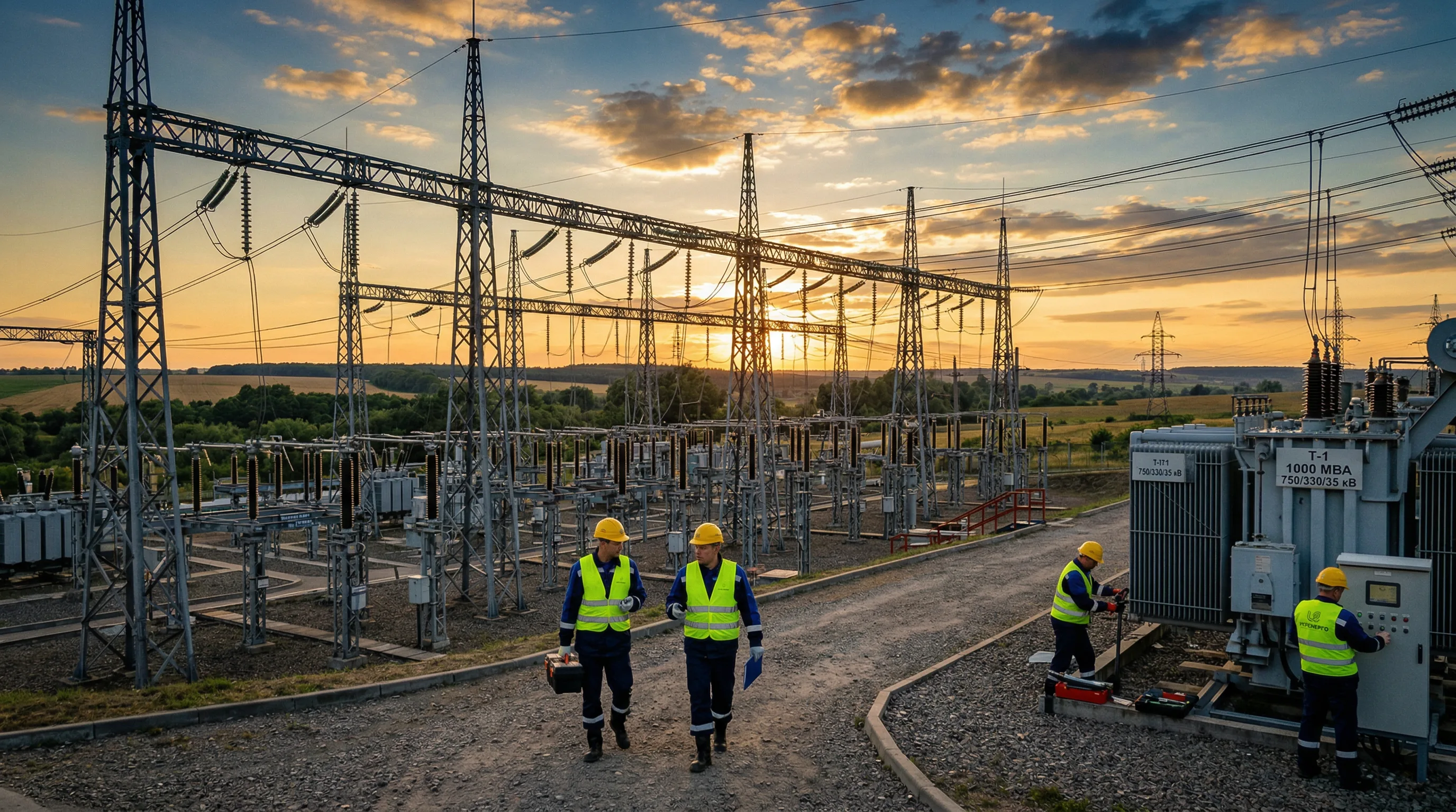 Substation construction